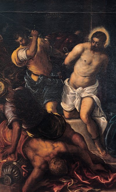 Krönung mit Dornen von Jacopo Robusti Tintoretto